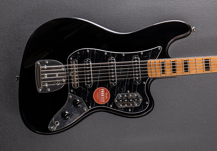 Factory Special Run Classic Vibe Bass VI - Black w/Maple