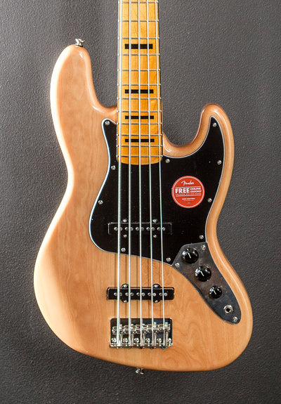 Classic Vibe 70's Jazz Bass V - Natural