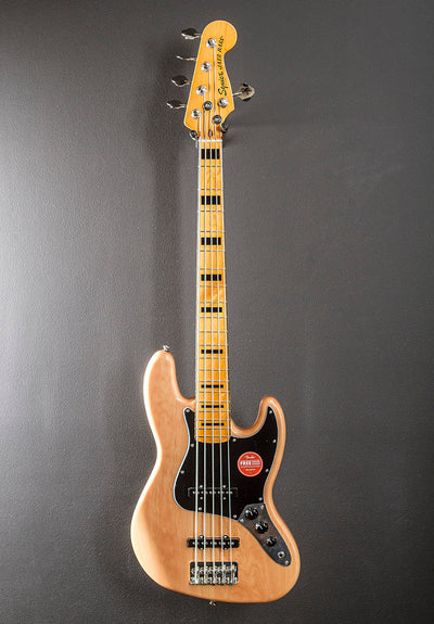 Classic Vibe 70's Jazz Bass V - Natural