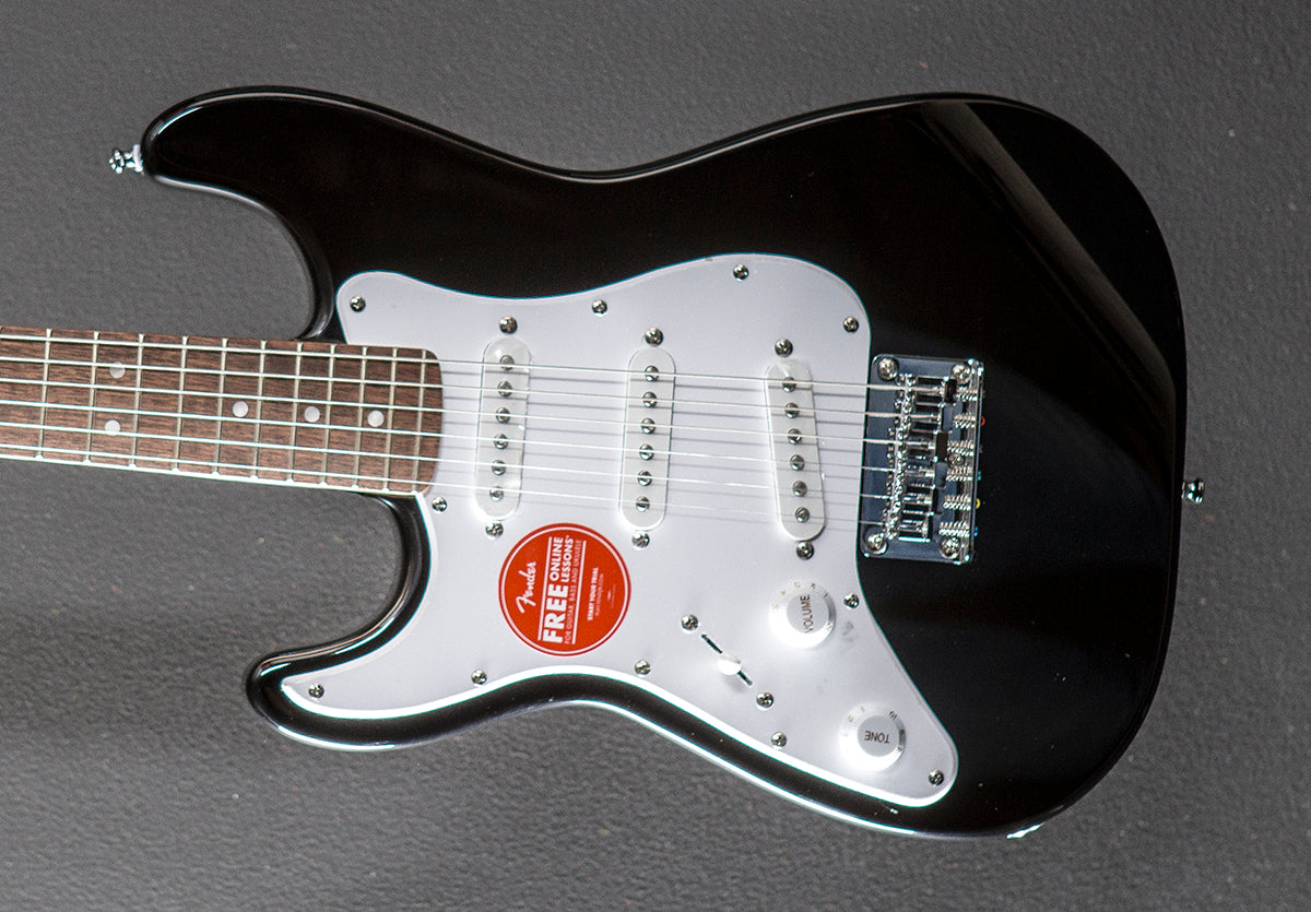 Mini Strat Left Hand - Black – Dave's Guitar Shop