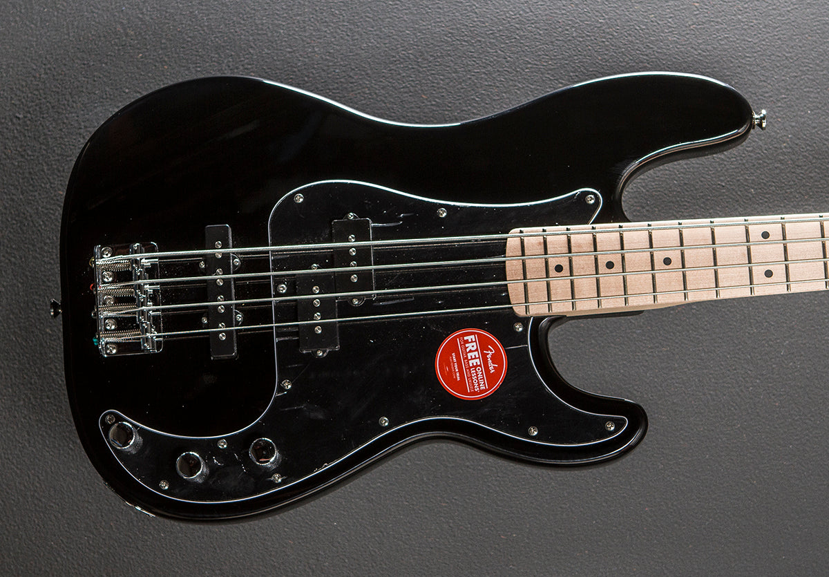 Affinity Series Precision Bass PJ - Black w/Maple – Dave's