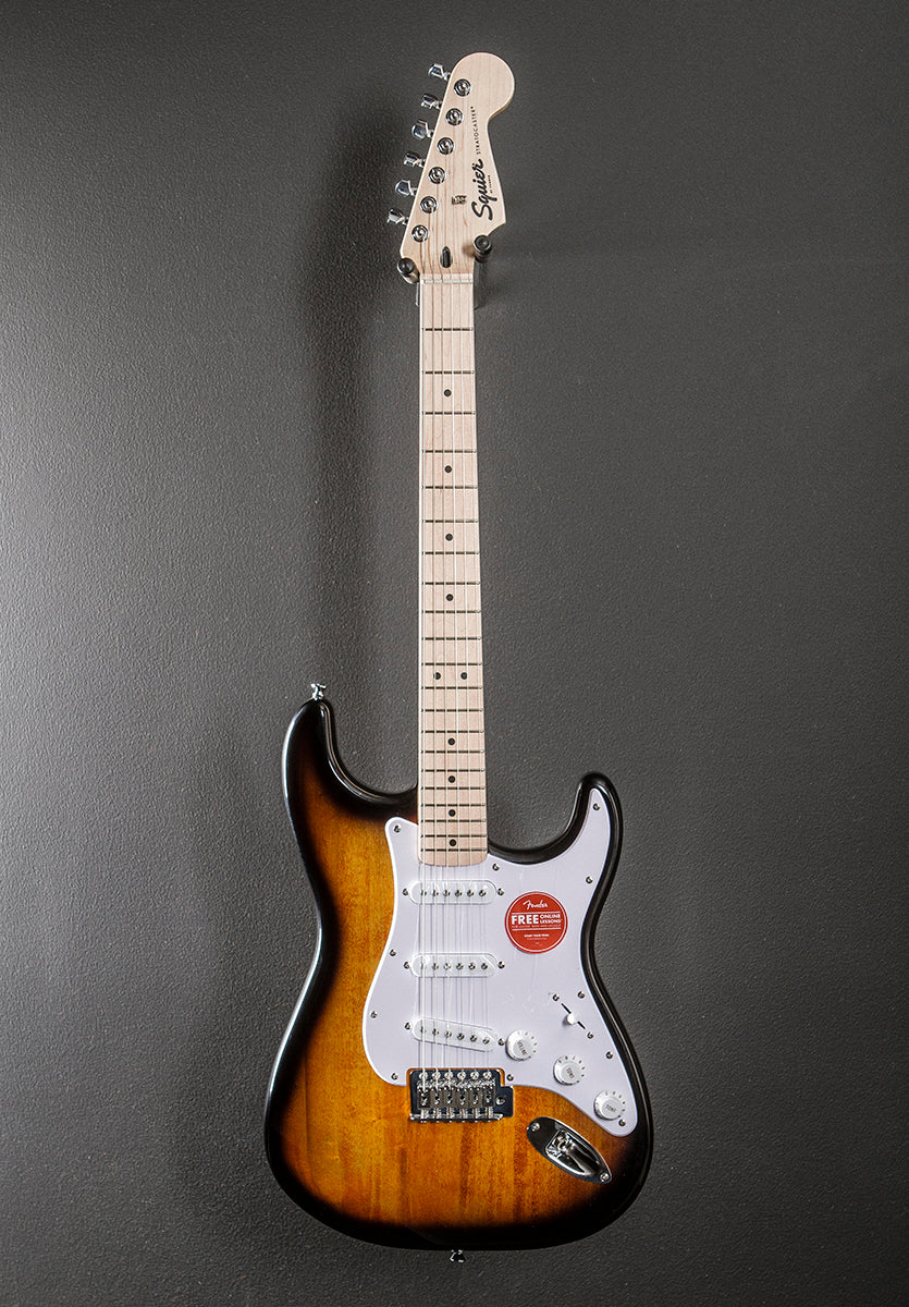 Sonic Stratocaster - Two Color Sunburst w/Maple