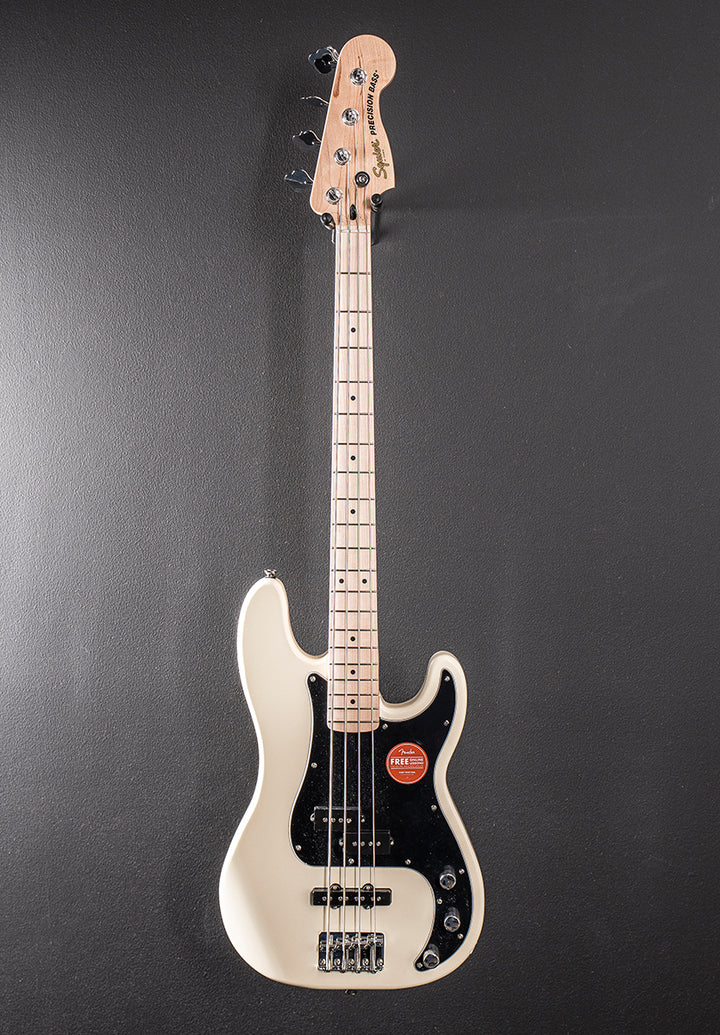 Affinity Series Precision Bass PJ - Olympic White w/Maple