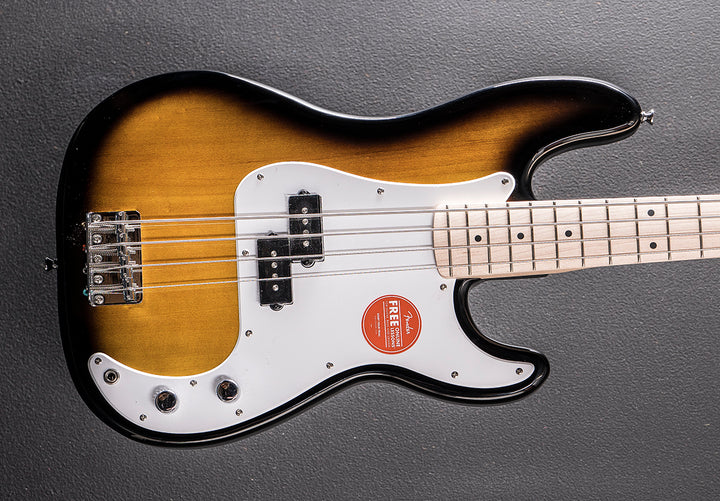 Sonic Precision Bass - Two Color Sunburst w/Maple