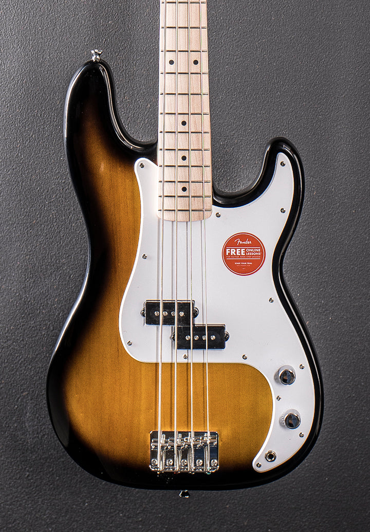 Sonic Precision Bass - Two Color Sunburst w/Maple