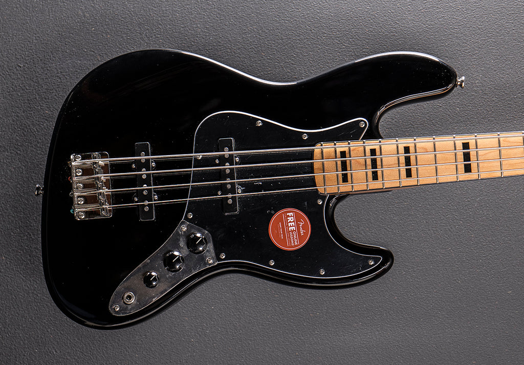 Classic Vibe 70's Jazz Bass - Black – Dave's Guitar Shop