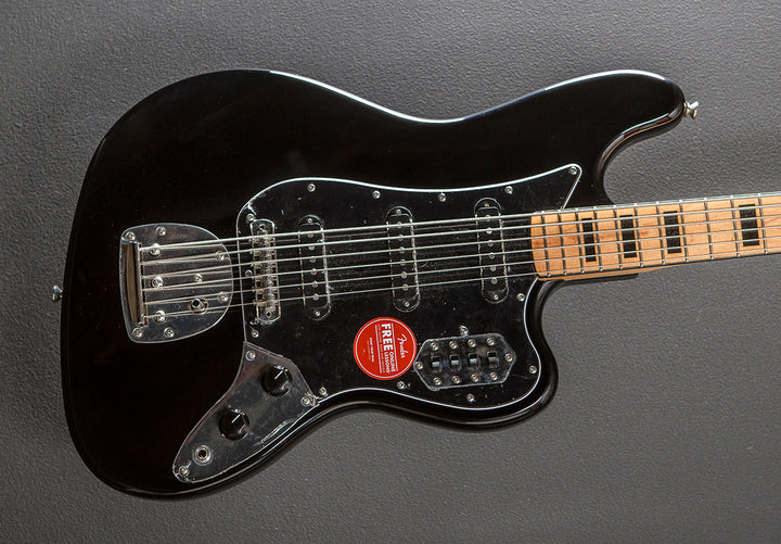 Factory Special Run Classic Vibe Bass VI - Black w/Maple