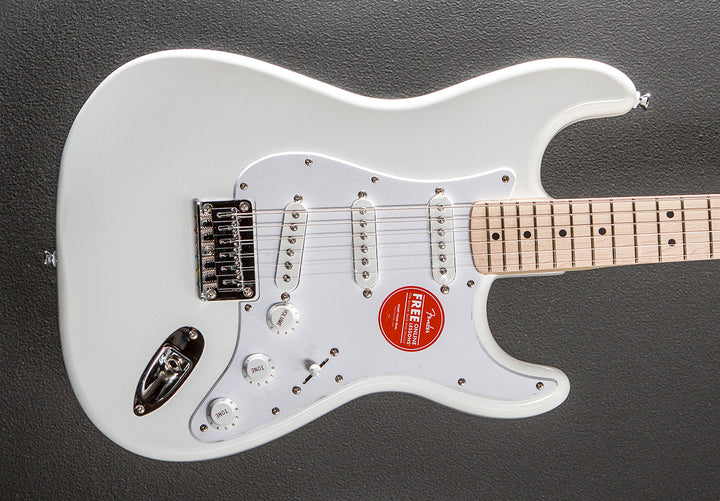 Sonic Stratocaster HT - Arctic White w/Maple