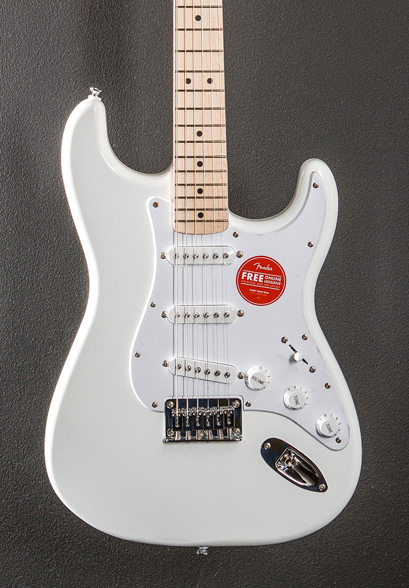Sonic Stratocaster HT - Arctic White w/Maple