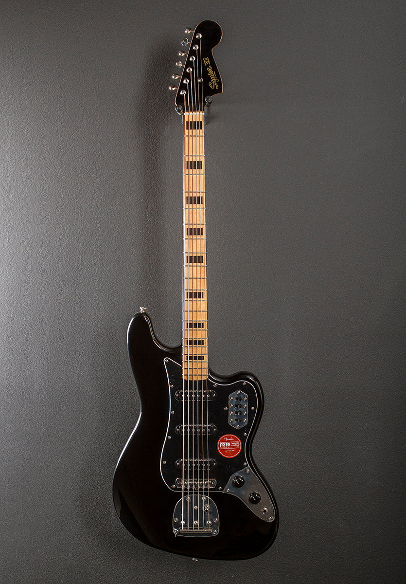 Factory Special Run Classic Vibe Bass VI - Black w/Maple