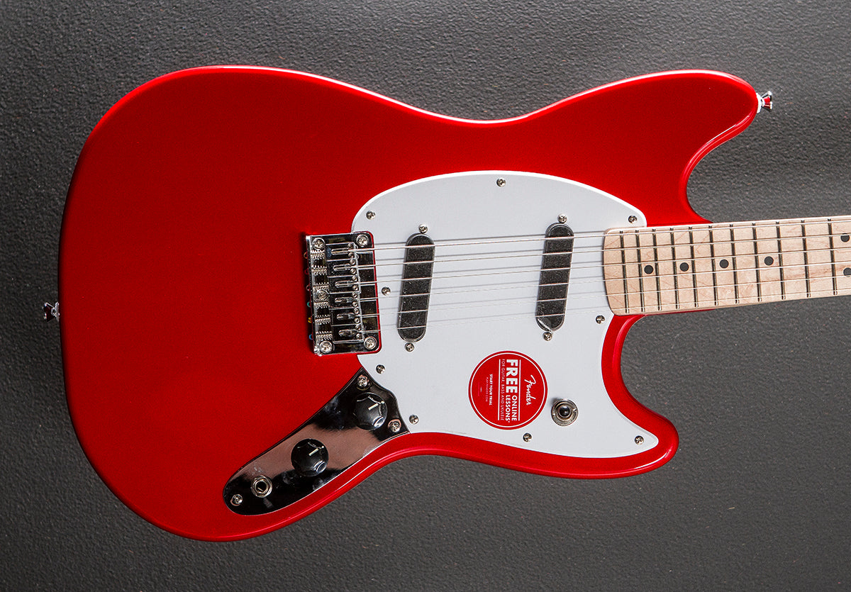 Sonic Mustang - Torino Red – Dave's Guitar Shop