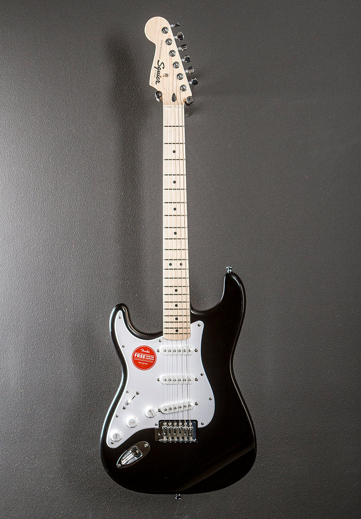 Sonic Stratocaster Left Hand - Black w/Maple