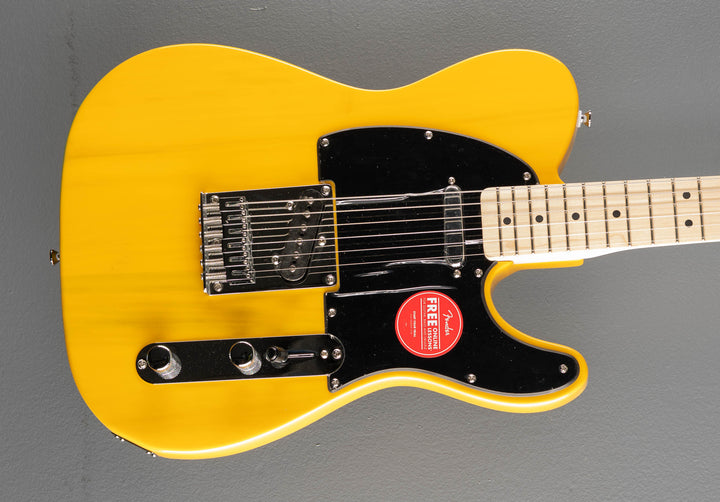 Sonic Telecaster - Butterscotch Blonde w/Maple