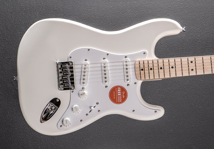 Sonic Stratocaster HT - Arctic White w/Maple