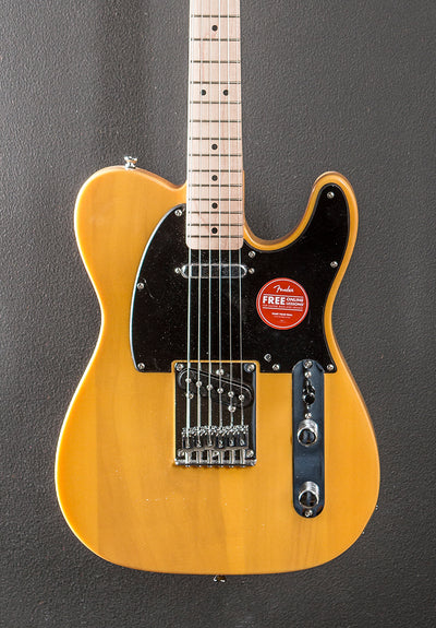 Sonic Telecaster - Butterscotch Blonde w/Maple