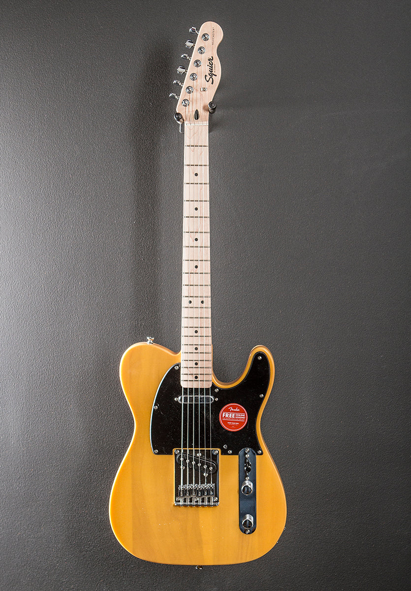 Sonic Telecaster - Butterscotch Blonde w/Maple