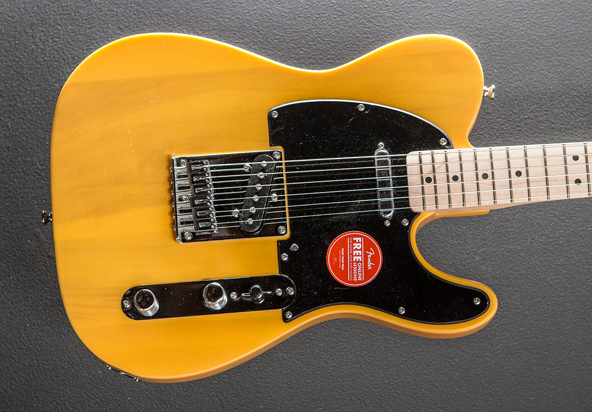 Sonic Telecaster - Butterscotch Blonde w/Maple