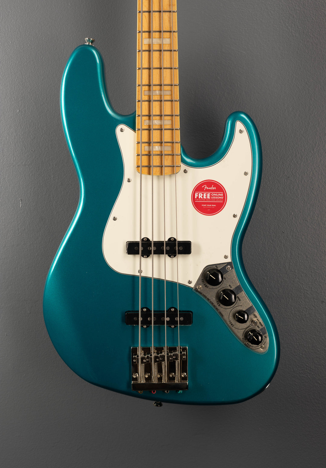 Classic Vibe Active '70s Jazz Bass - Ocean Turquoise