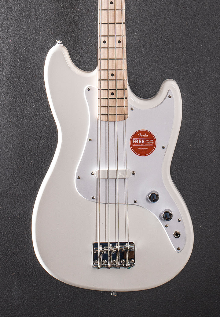 Sonic Bronco Bass - Arctic White w/Maple