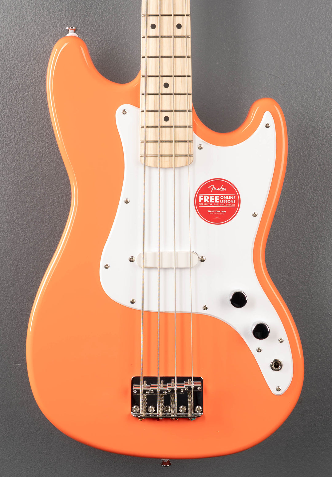 Sonic Bronco Bass - Tahitian Coral w/Maple