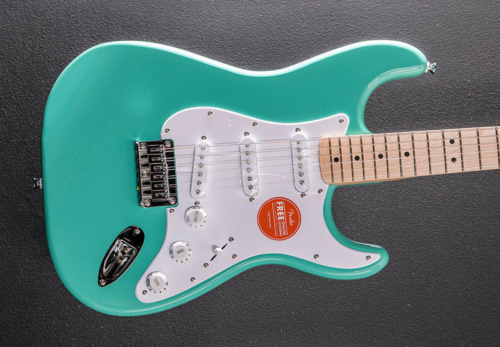 Sonic Stratocaster HT - Seafoam Green w/Maple