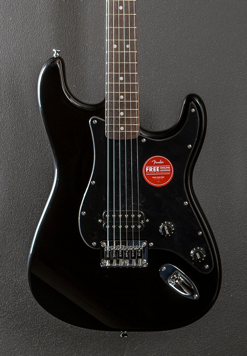 Sonic Stratocaster HT H - Black w/Indian Laurel