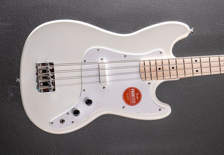 Sonic Bronco Bass - Arctic White w/Maple