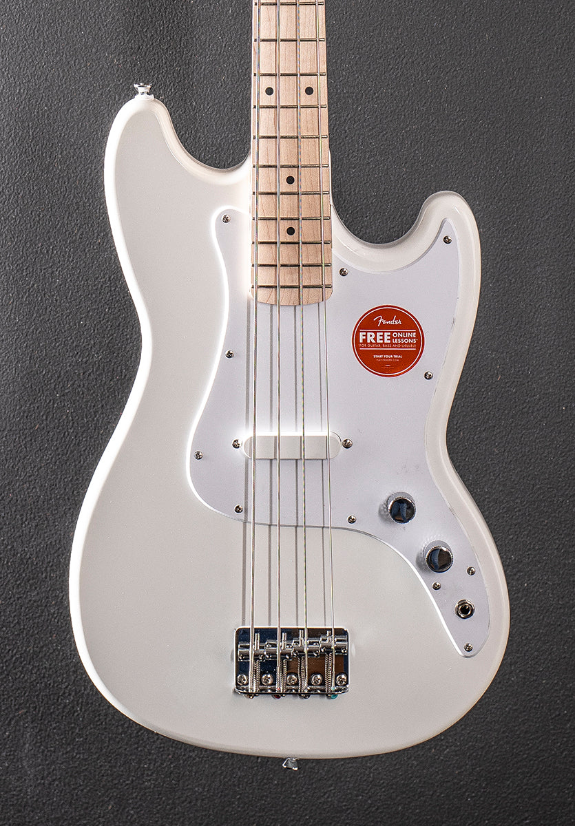 Sonic Bronco Bass - Arctic White w/Maple