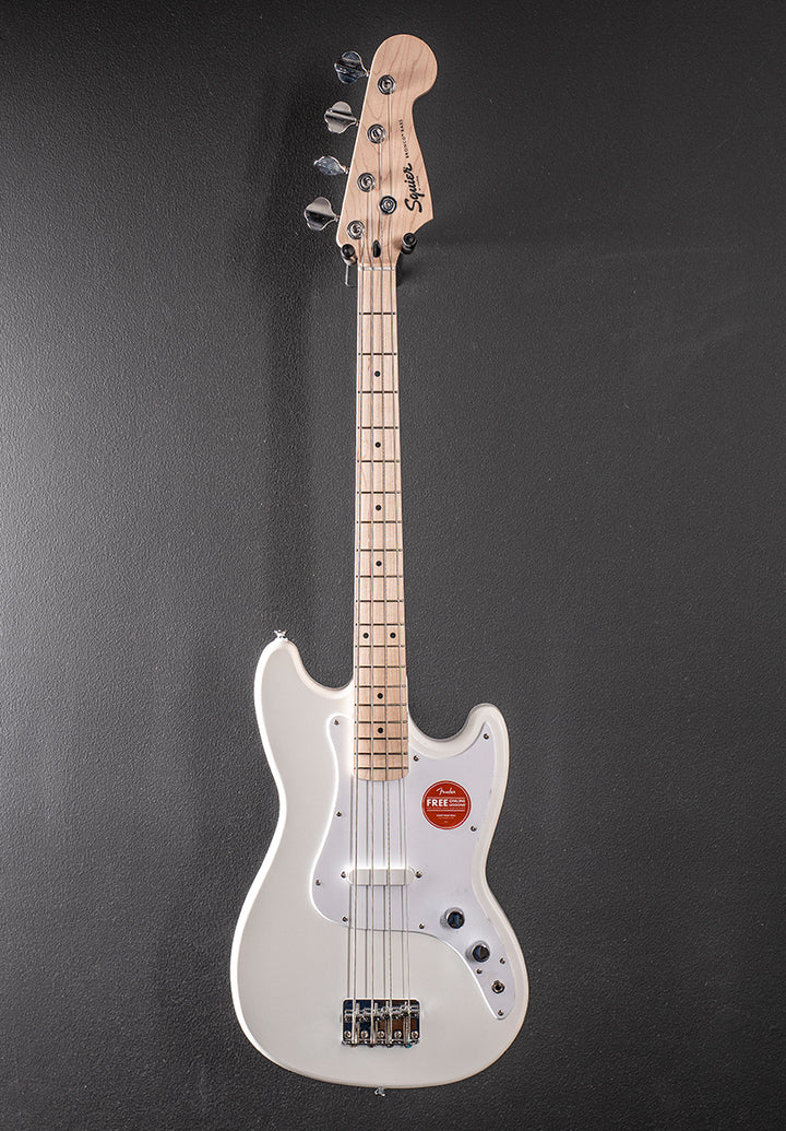 Sonic Bronco Bass - Arctic White w/Maple