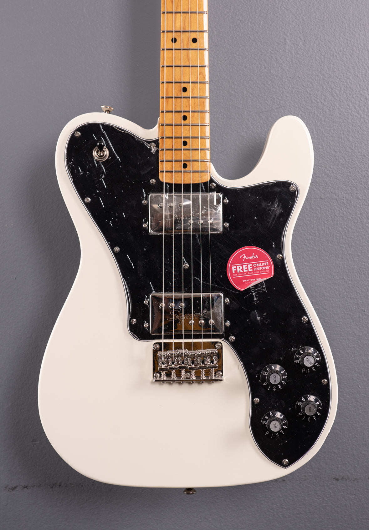 Classic Vibe 70’s Telecaster Deluxe – Olympic White