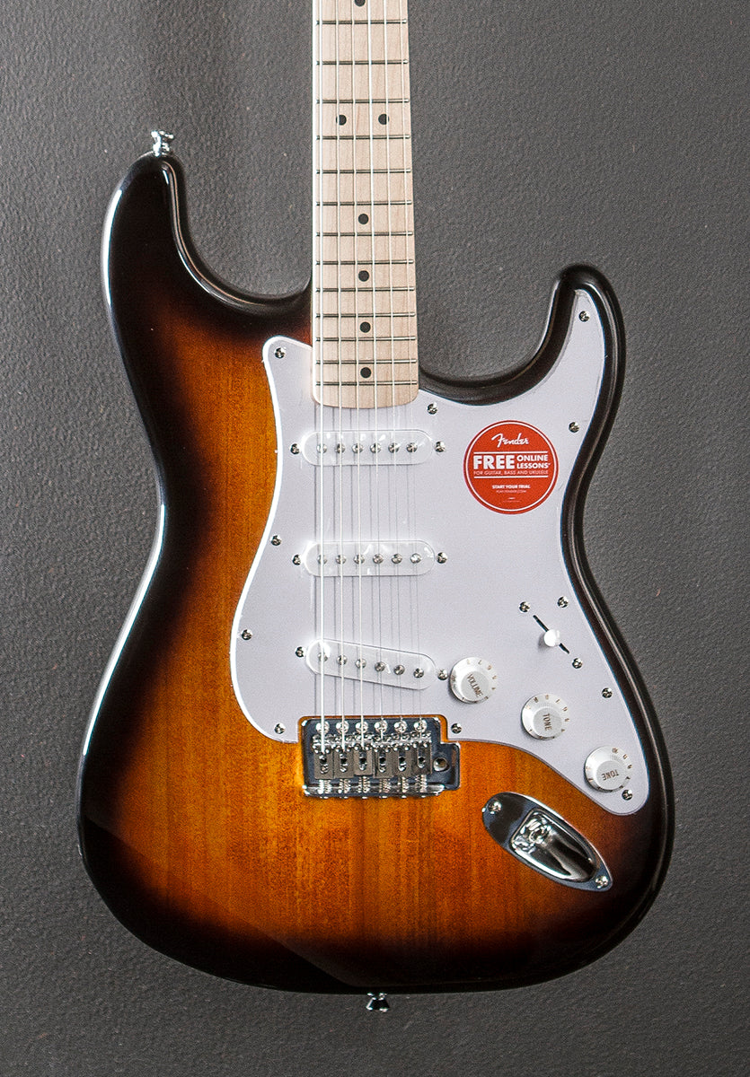Sonic Stratocaster - Two Color Sunburst w/Maple