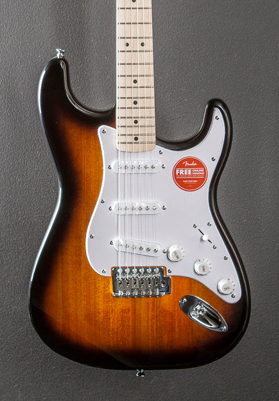 Sonic Stratocaster - Two Color Sunburst w/Maple