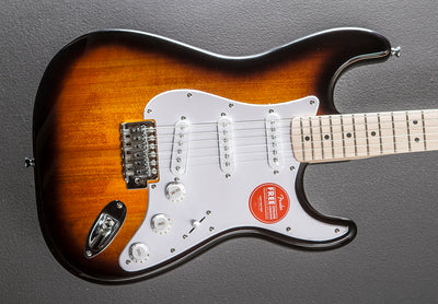 Sonic Stratocaster - Two Color Sunburst w/Maple