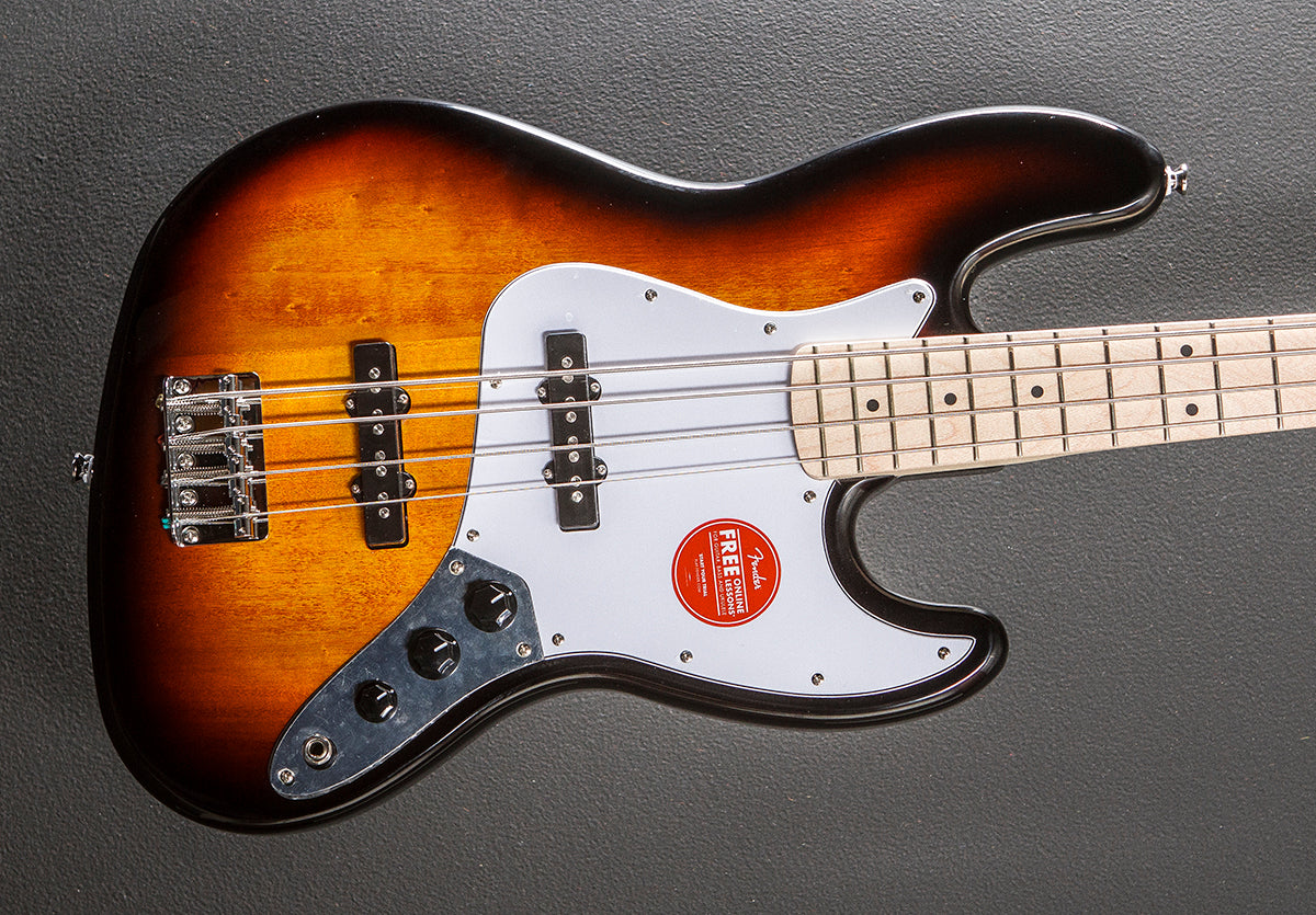 Affinity Series Jazz Bass - 3 Color Sunburst w/Maple – Dave's