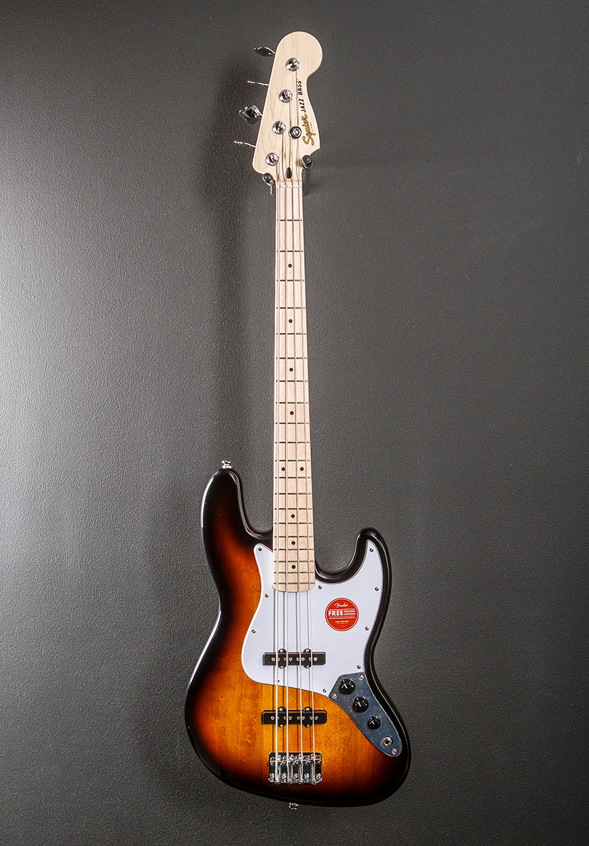 Affinity Series Jazz Bass - 3 Color Sunburst w/Maple
