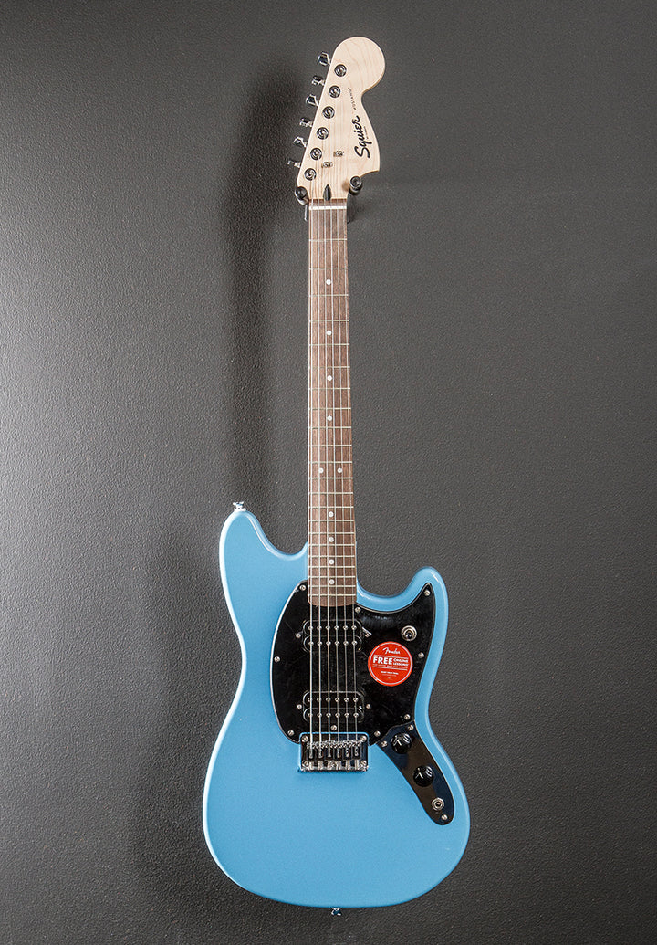 Sonic Mustang HH - California Blue w/Indian Laurel