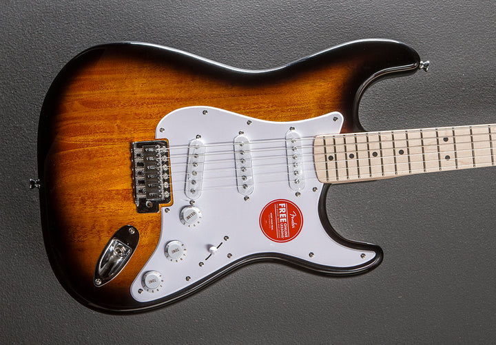 Sonic Stratocaster - Two Color Sunburst w/Maple