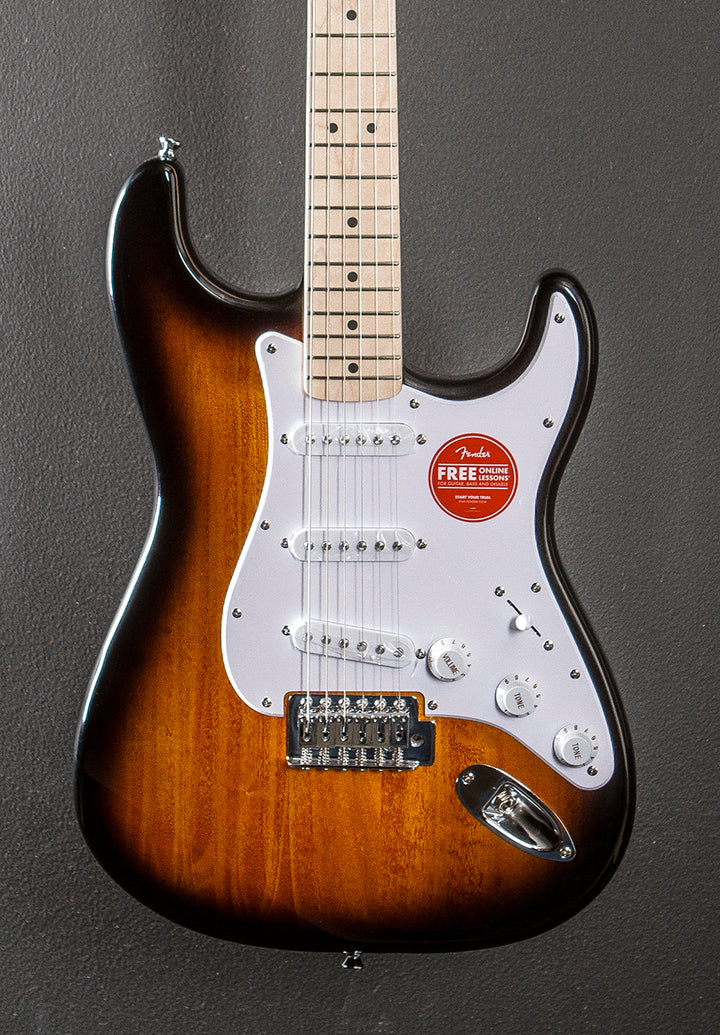 Sonic Stratocaster - Two Color Sunburst w/Maple