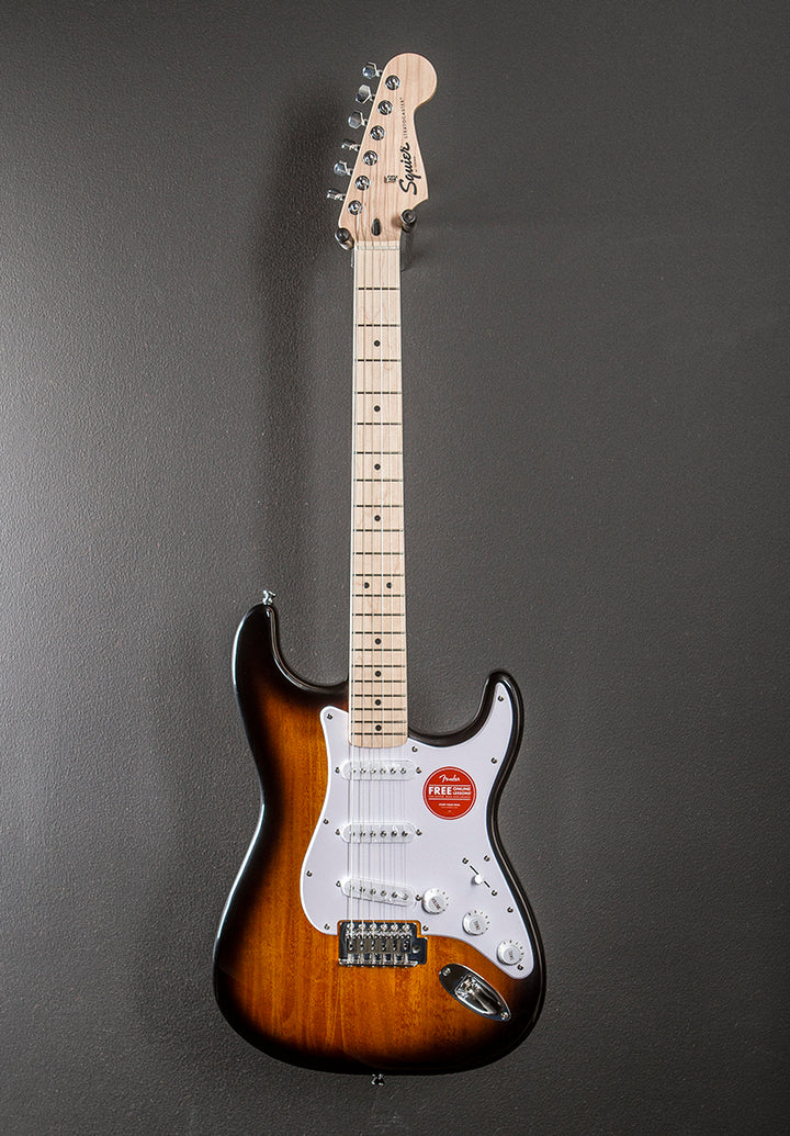 Sonic Stratocaster - Two Color Sunburst w/Maple