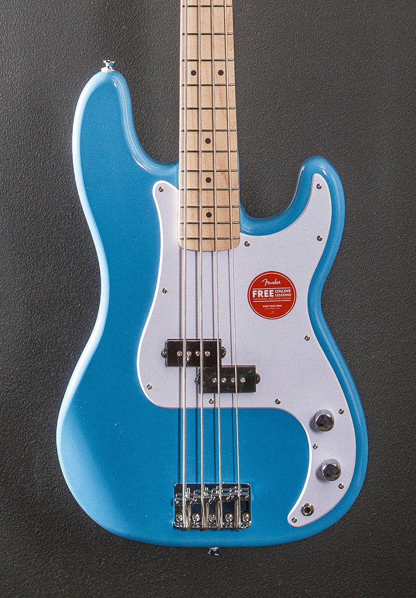 Sonic Precision Bass - California Blue w/Maple