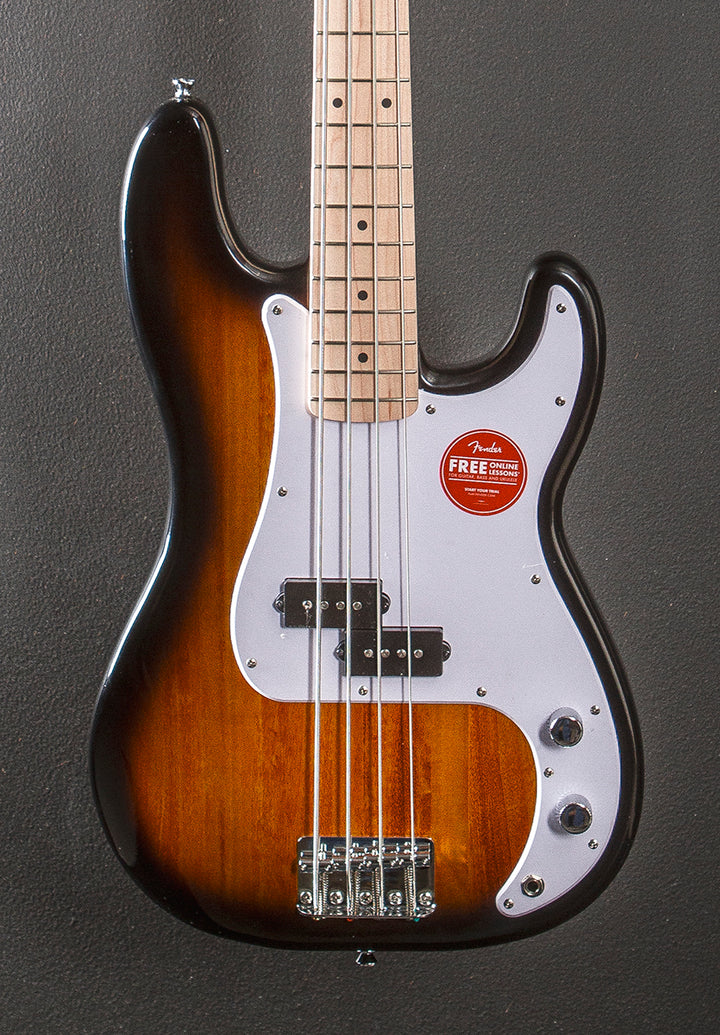 Sonic Precision Bass - Two Color Sunburst w/Maple