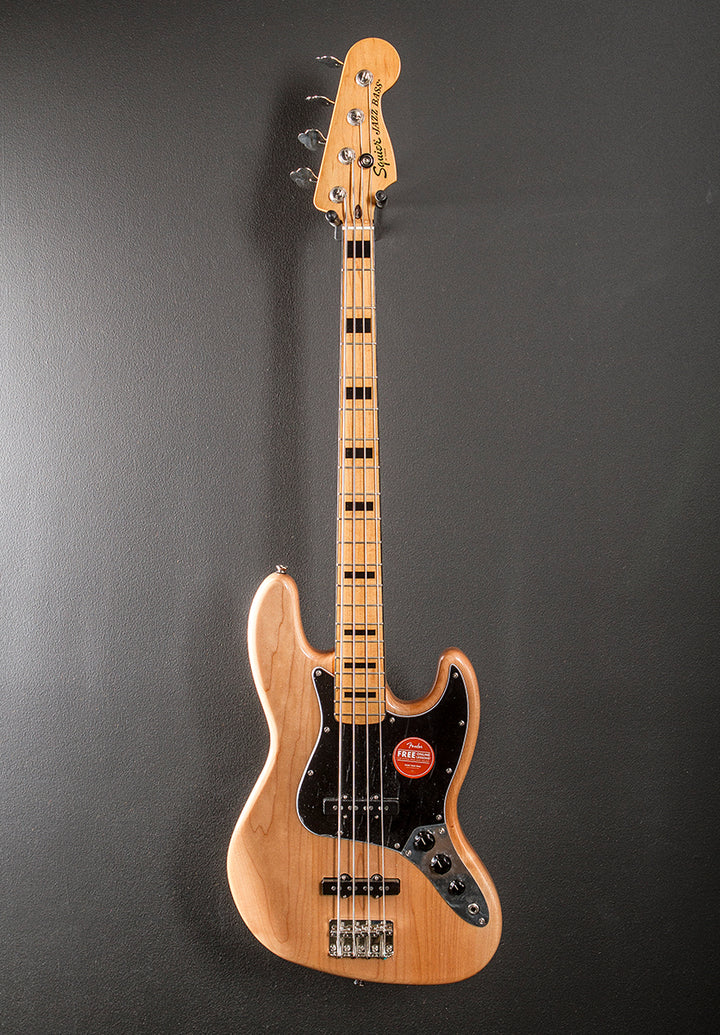 Classic Vibe 70's Jazz Bass - Natural