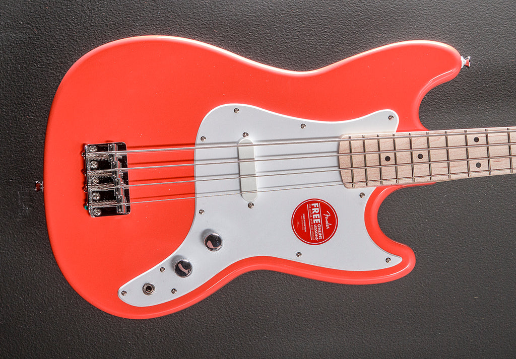 Sonic Bronco Bass - Tahitian Coral w/Maple – Dave's Guitar Shop