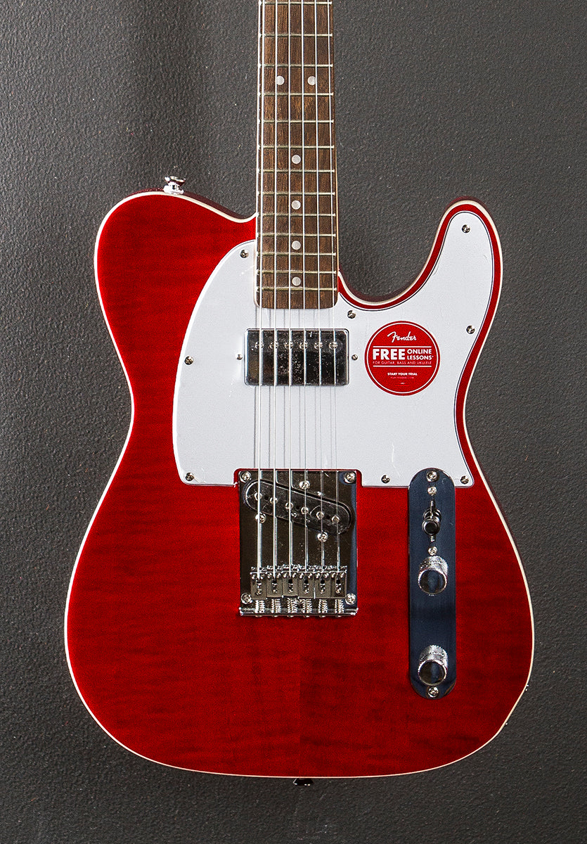 Affinity Series Telecaster FMT SH - Crimson Red Transparent w/Indian Laurel