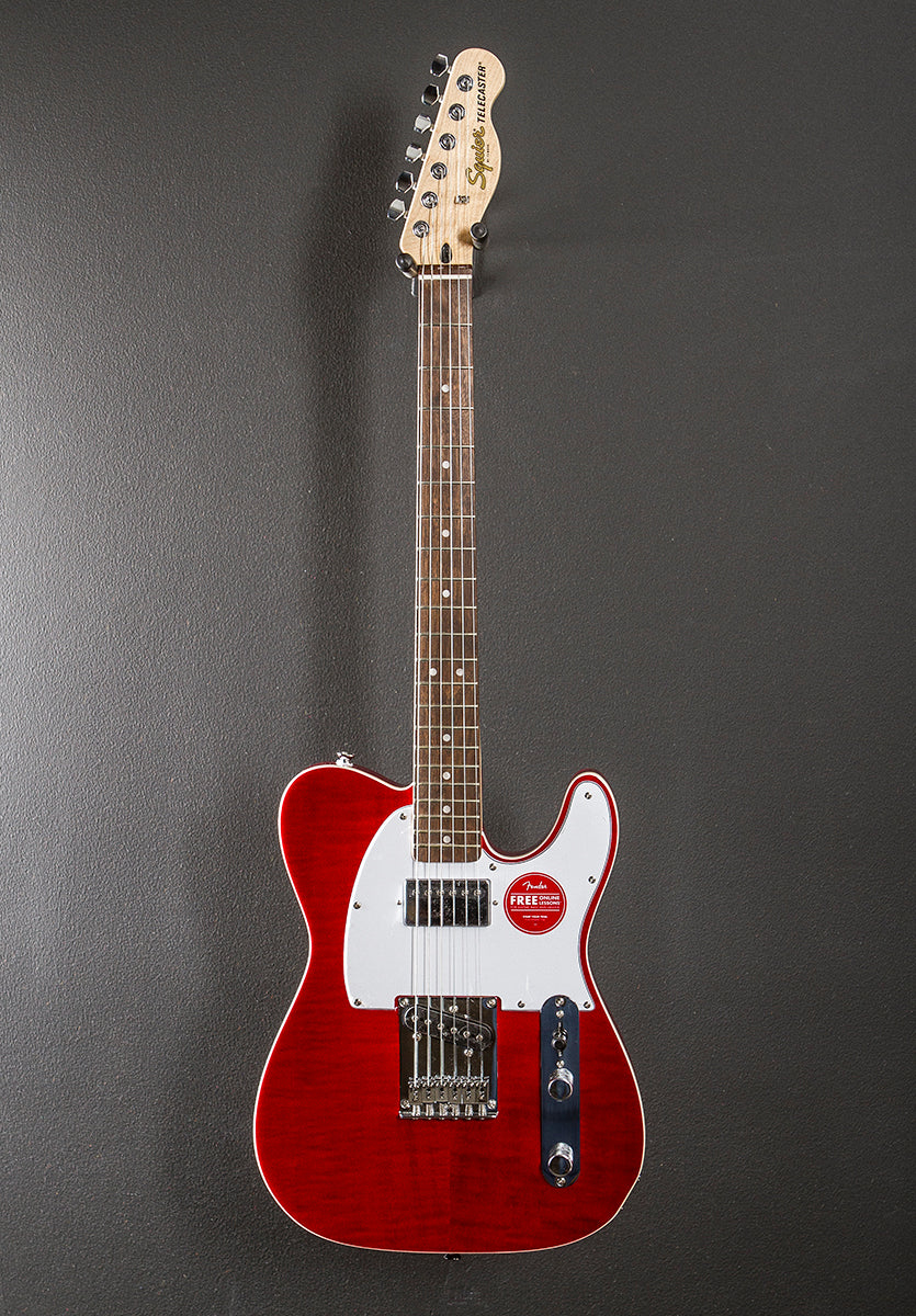 Affinity Series Telecaster FMT SH - Crimson Red Transparent w/Indian Laurel