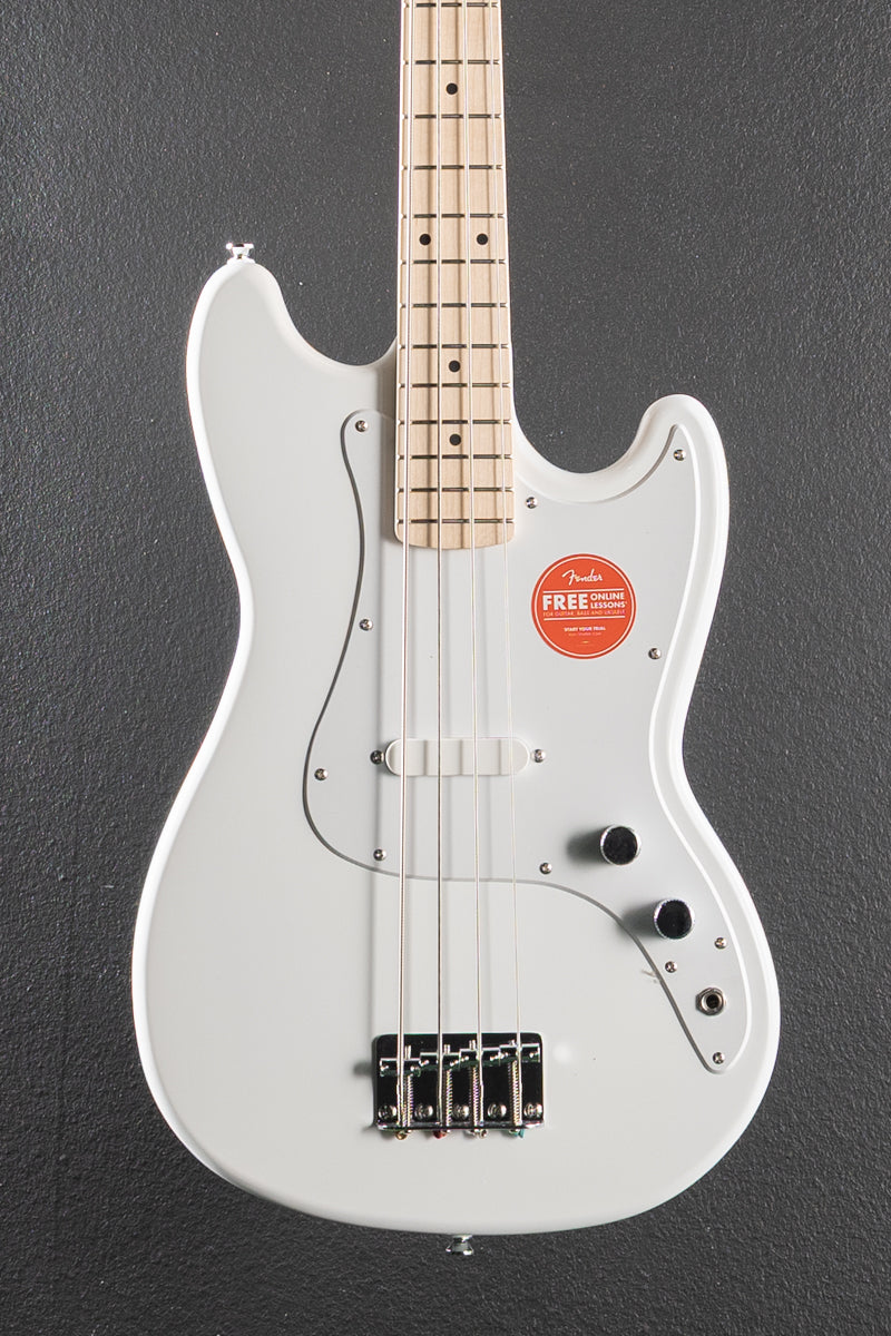 Sonic Bronco Bass - Arctic White w/Maple