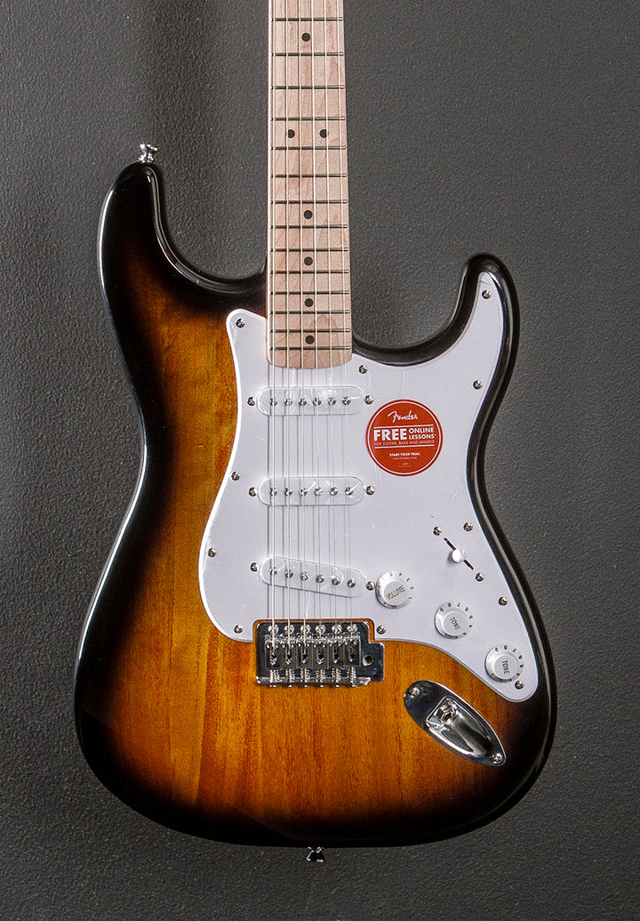 Sonic Stratocaster - Two Color Sunburst w/Maple
