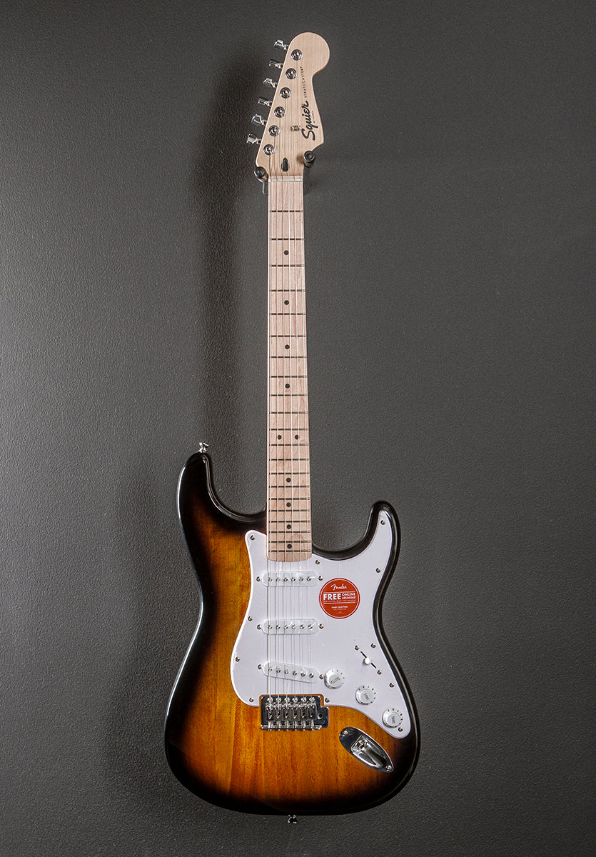 Sonic Stratocaster - Two Color Sunburst w/Maple