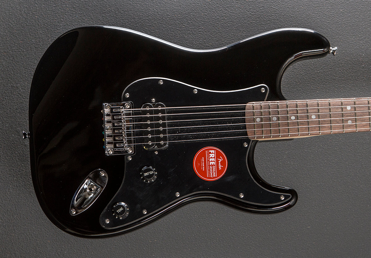 Sonic Stratocaster HT H - Black w/Indian Laurel – Dave's Guitar Shop