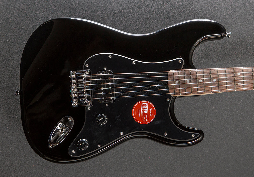 Sonic Stratocaster HT H - Black w/Indian Laurel – Dave's Guitar Shop